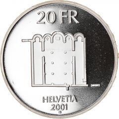 20 Francs Abbey of Müstair