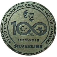 Medal - 100th Anniversary of Atatürk`s landing to Samsun
