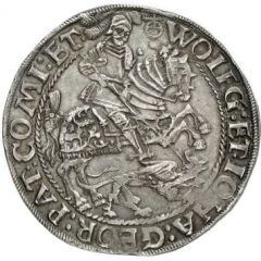 1 Thaler - Wolfgang III and John George II