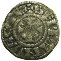 Denier - Stephen I unbearded head at right