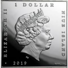 1 Dollar - Elizabeth II Sunflowers