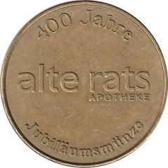 Jubiläumsmünze - Alte Rats-Apotheke Kiel