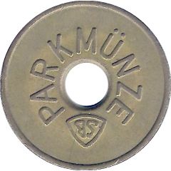 Parking Token - Parkmünze Scheidt and Bachmann