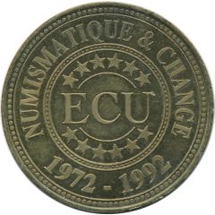 1 ECU - Numismatics and Change