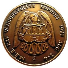 Medal - 21th conference of the Hungarian Coin Collectors Association