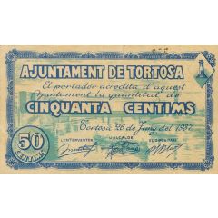 50 Céntimos Tortosa