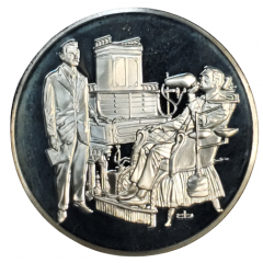 Medallic History of Dentistry Charles Edmund Kells