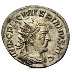 Antoninianus - Valerianus LAETITIA AVGG, Laetitia