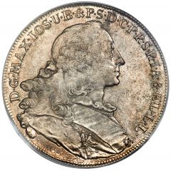 1 Thaler - Maximilian III Joseph 2nd portrait