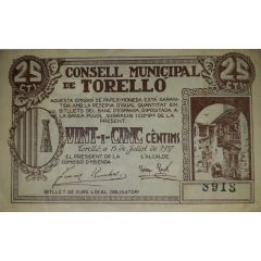 25 Céntimos Torelló