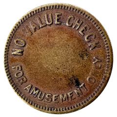 Amusement Token - No Value Check