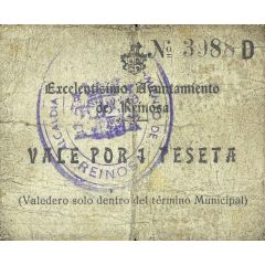 1 Peseta Reinosa