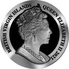 20 Dollars - Elizabeth II Transition of the Morgan Dollar to the Peace Dollar, Piedfort