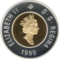 2 Dollars - Elizabeth II Nunavut, Silver