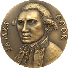 Medal - James Cook `Endeavour`