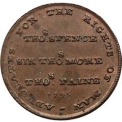 1 Farthing Middlesex - London / Thomas Spence