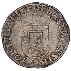 1/2 Tostão - Sebastião I 1st type