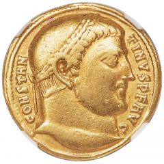 Aureus - Constantine I VOTIS V MVLTIS X, Nicomedia
