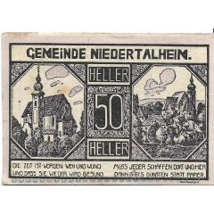 50 Heller Niedertalheim