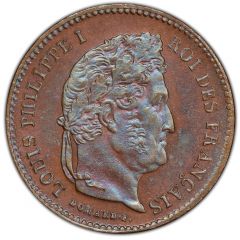 1 Centime - Louis-Philippe I pattern of Domard