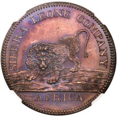 1 Dollar Sierra Leone Company, type `100`