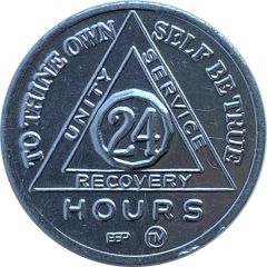 Token - Alcoholics Anonymous Sobriety 24 Hours