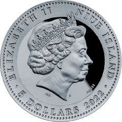 5 Dollars - Elizabeth II Freyja