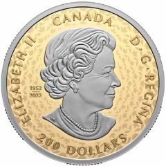 200 Dollars - Elizabeth II Peace Dollar