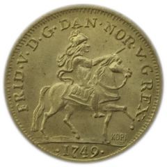 Token - Kijafa 1 Ducat - Frederik V