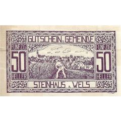 50 Heller Steinhaus bei Wels