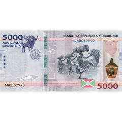 5000 Francs Grey