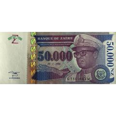 50 000 Nouveau Zaïres