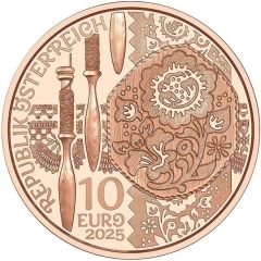 10 Euros Aufdirndln – Linen, copper