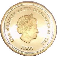 1/2 Crown - Elizabeth II Springbok - Fabula Aurum