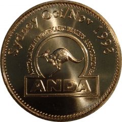 Medal - Diamond Jubilee 1938 Crown 1998 Sydney ANDA Show