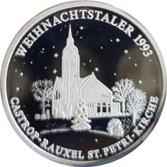 Weihnachtstaler - Castrop-Rauxeler St. Petri Kirche