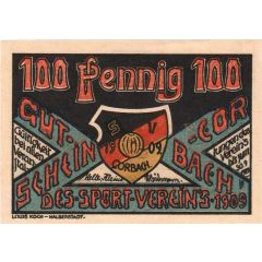 100 Pfennigs Sport-Verein 09