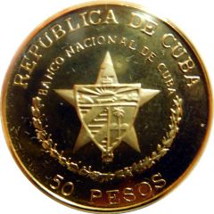 50 Pesos First Cuban Railroad