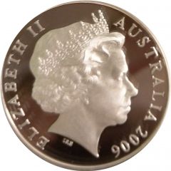5 Dollars - Elizabeth II 4th Portrait - Brett Whiteley - Masterpieces in Silver