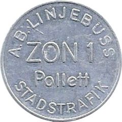 Zon 1 - A.B. Linjebuss Landskrona, Skåne