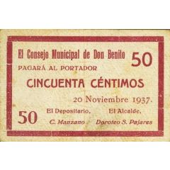 50 Céntimos Don Benito