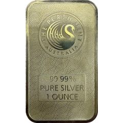 Bar - 1 ounce Silver Lunar Dragon