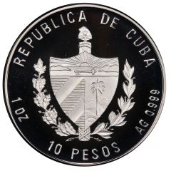 10 Pesos Jose Marti’s 150th Birthday