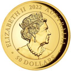 50 Dollars - Elizabeth II 6th Portrait - Australia Sovereign