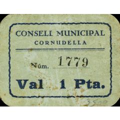 1 Peseta Cornudella de Montsant