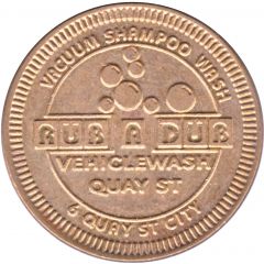 Car Wash Token - Rub A Dub Auckland