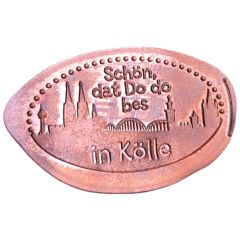 Elongated coin - Koln