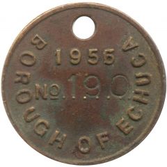 Token - Borough Of Echuca Dog Registration Tag