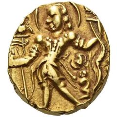 Dinar - Chandragupta II Archer Type w/o Peacock