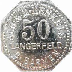 50 Pfennig - Langerfeld Alb. and E. Henkels